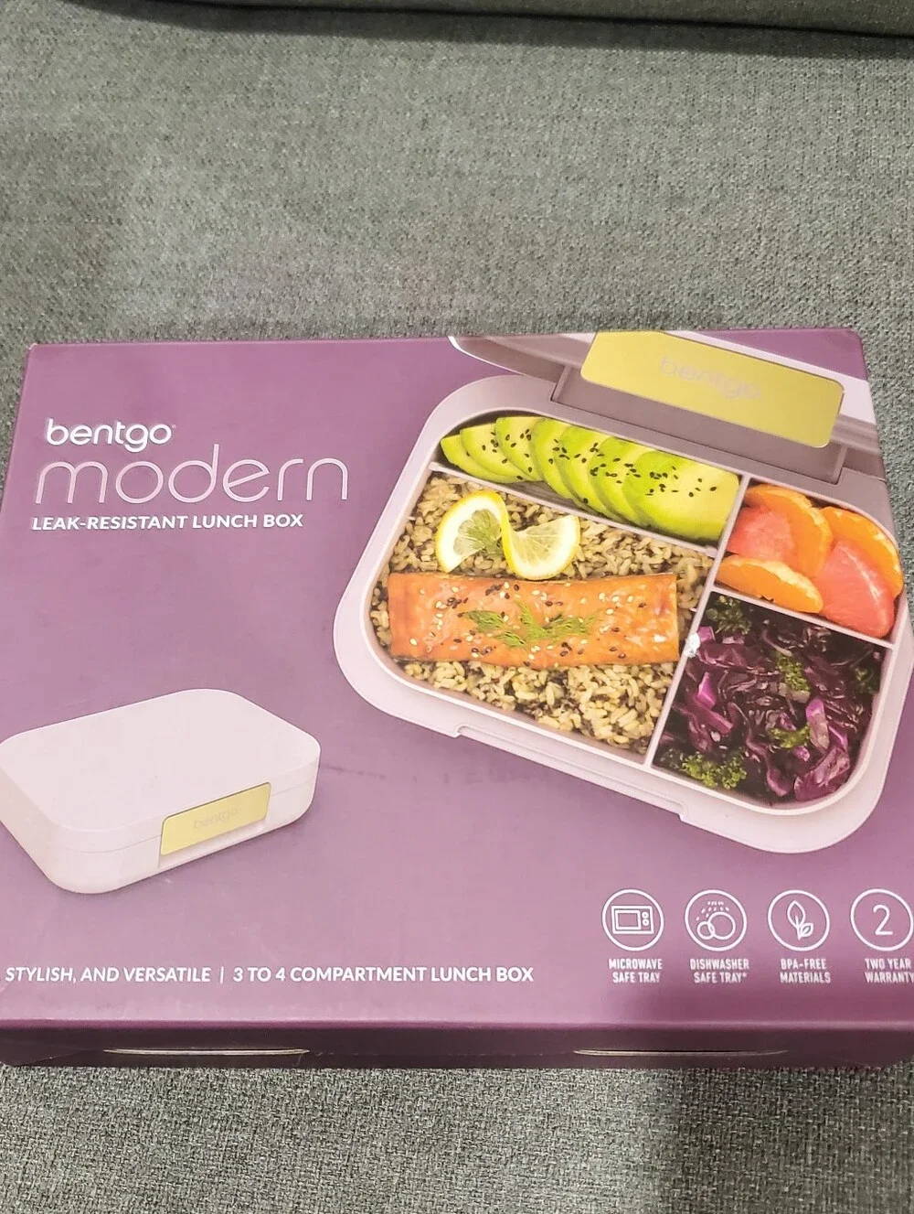Bentgo Modern - Leak-Resistant Bento Lunch Box NIB